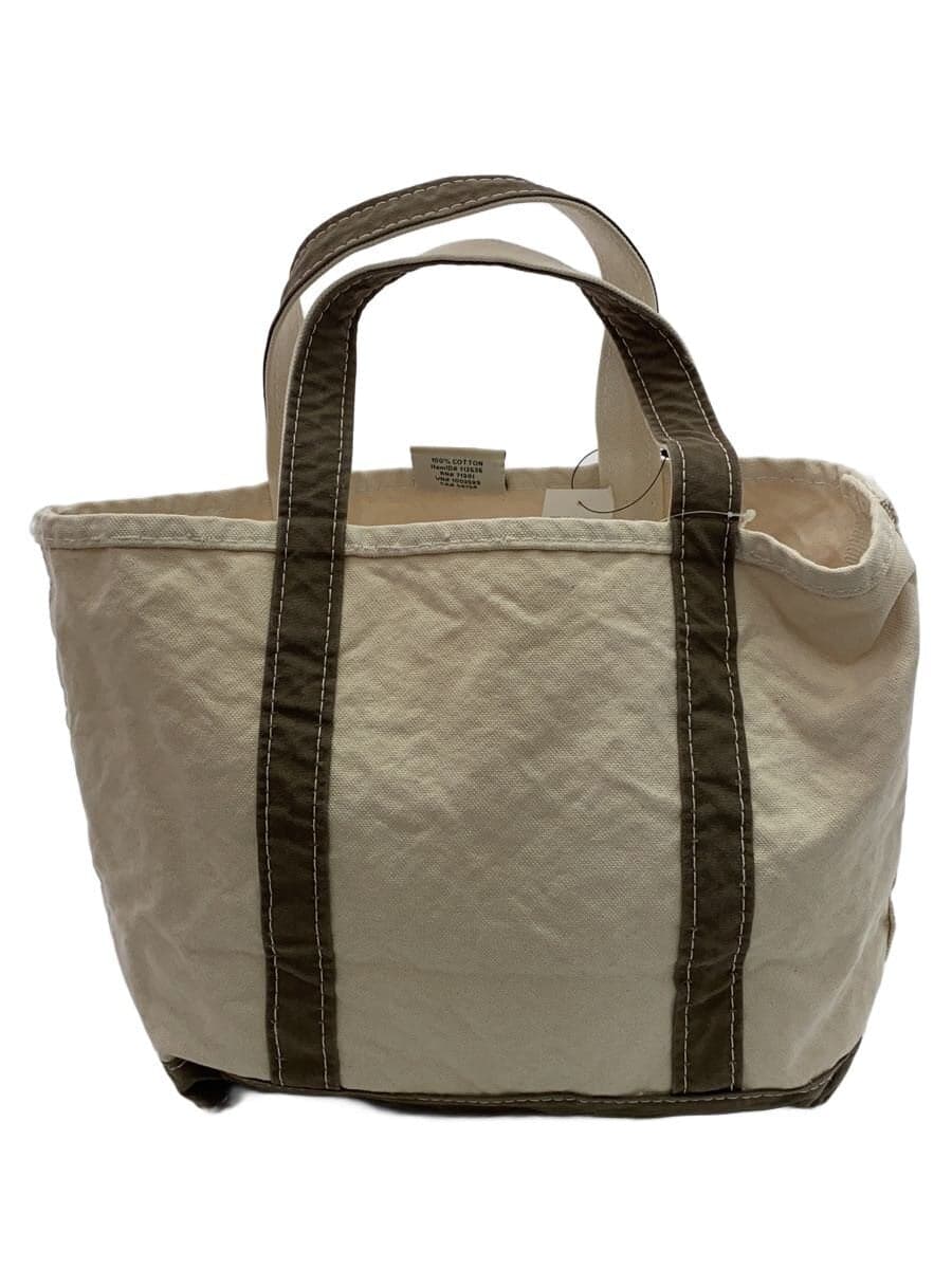 L.L.Bean Tote Bag Cotton BRW 22-092-463-0037-1-0