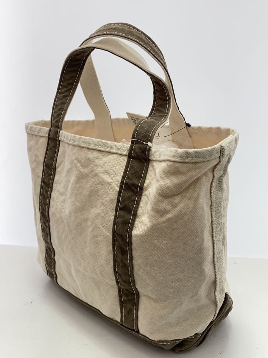 L.L.Bean Tote Bag Cotton BRW 22-092-463-0037-1-0 2