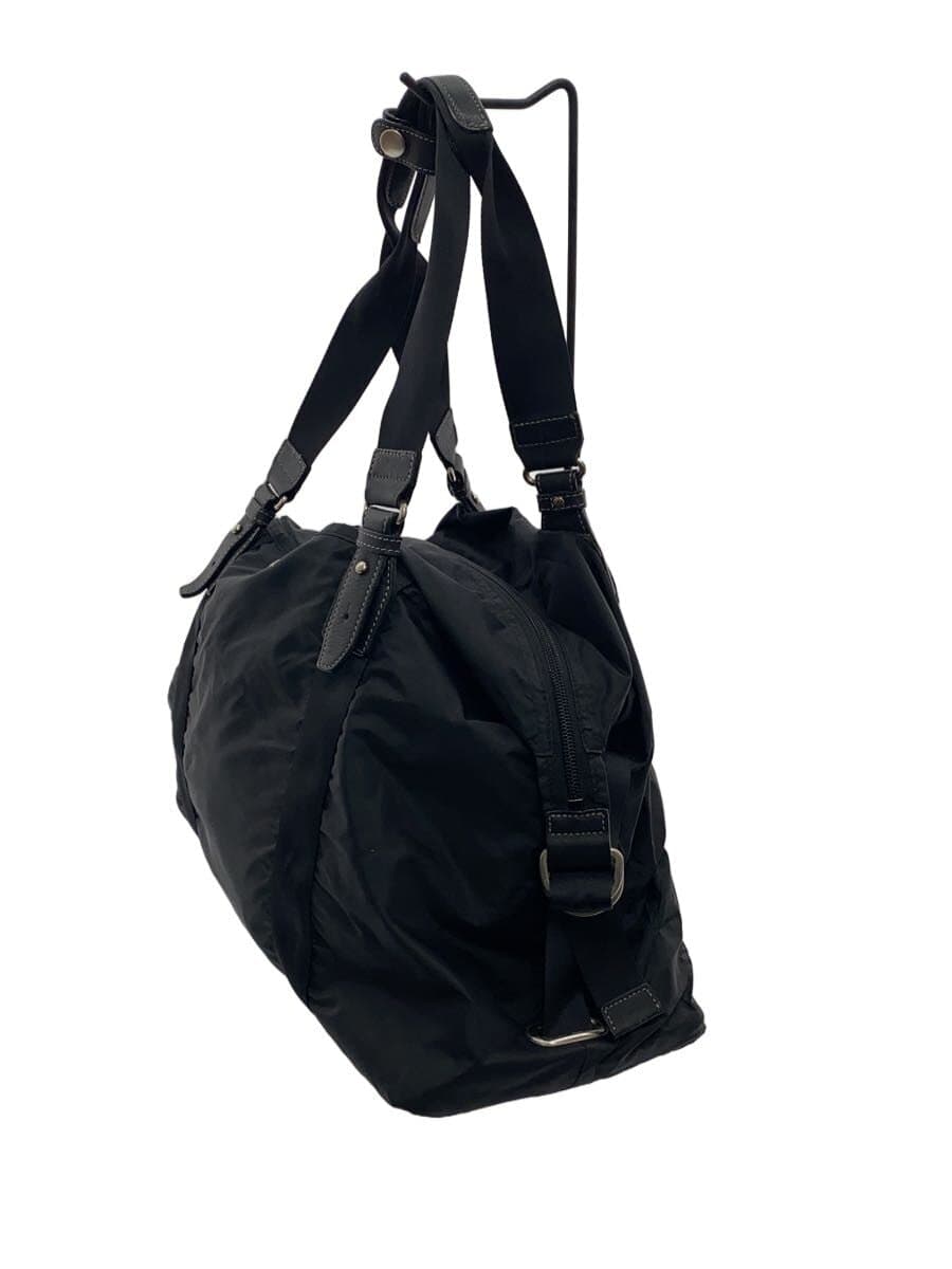 agnes b. Boston Bag Nylon Black 2