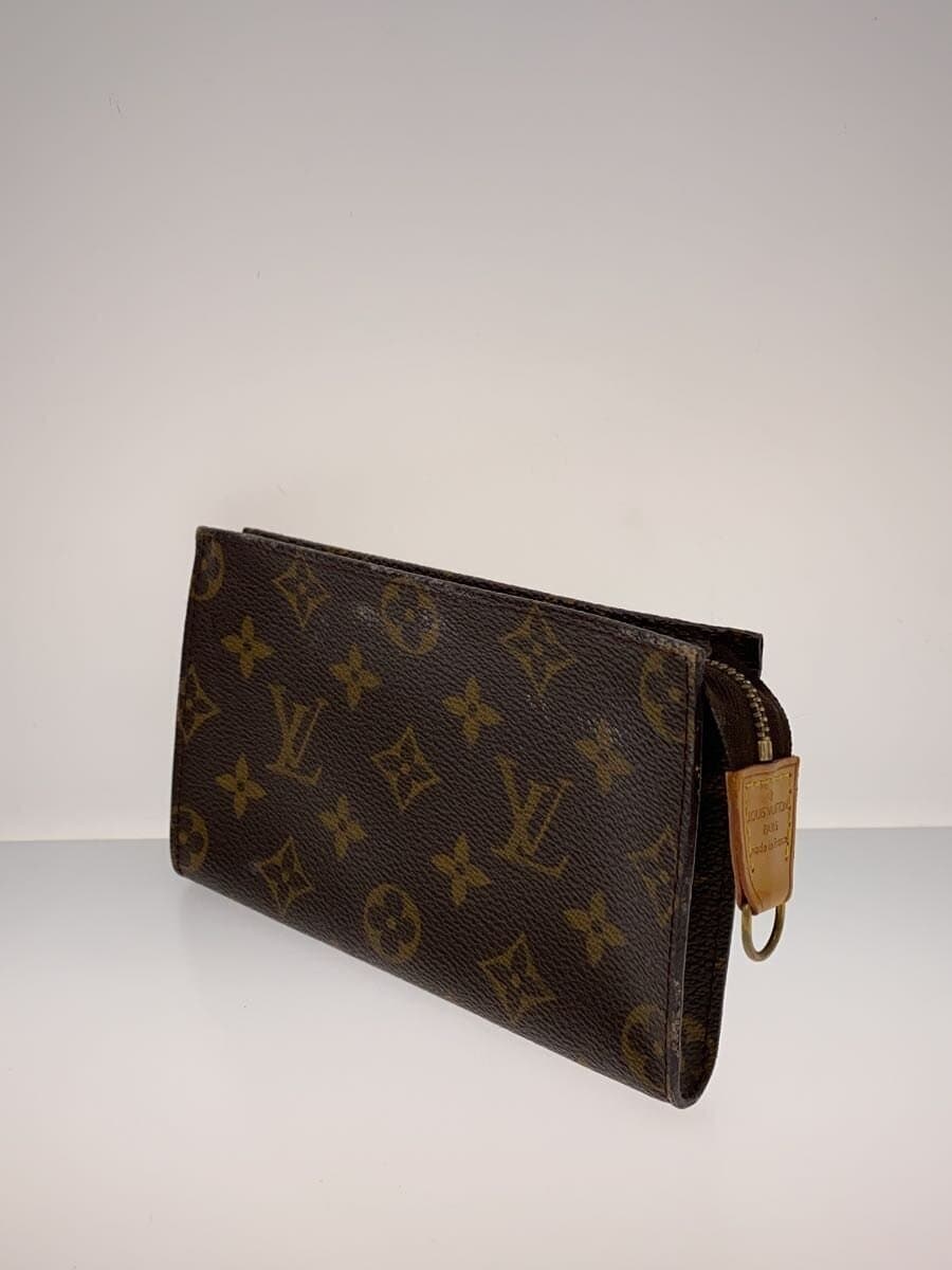LOUIS VUITTON Poche Toilette 15_Monogram Canvas PVC BRW 2
