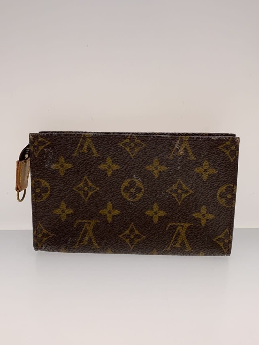 LOUIS VUITTON Poche Toilette 15_Monogram Canvas PVC BRW 3