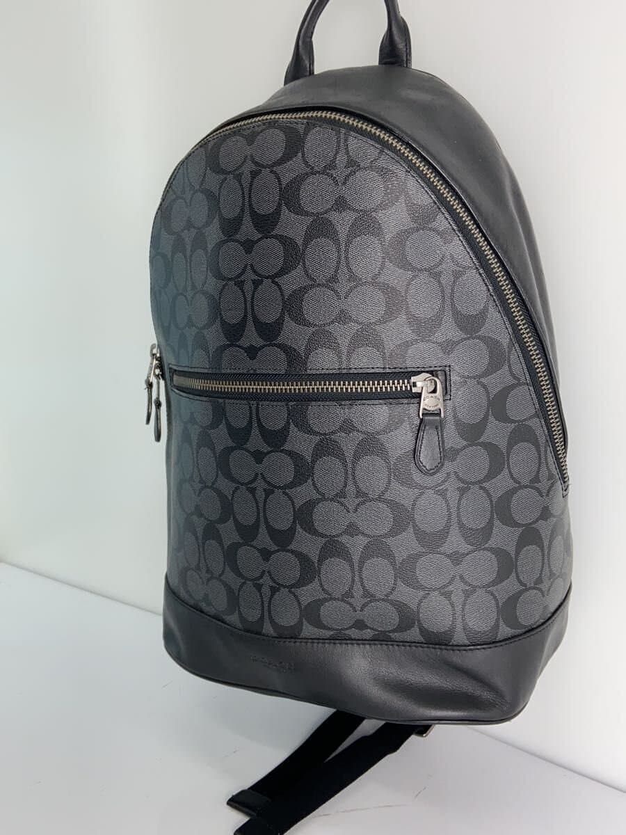 COACH Backpack BLK All Over Pattern f78756 2