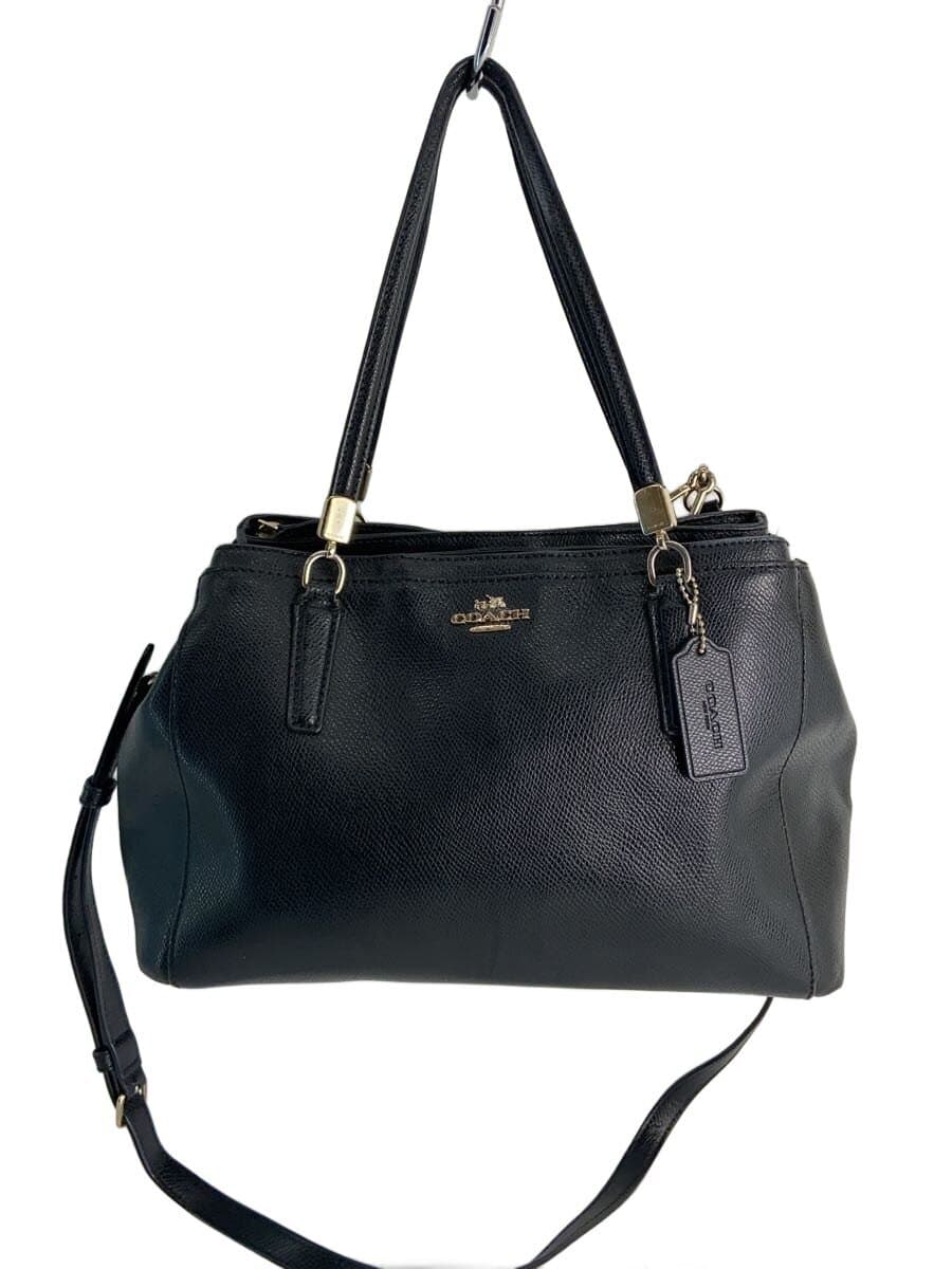 COACH Shoulder Bag BLK F34673