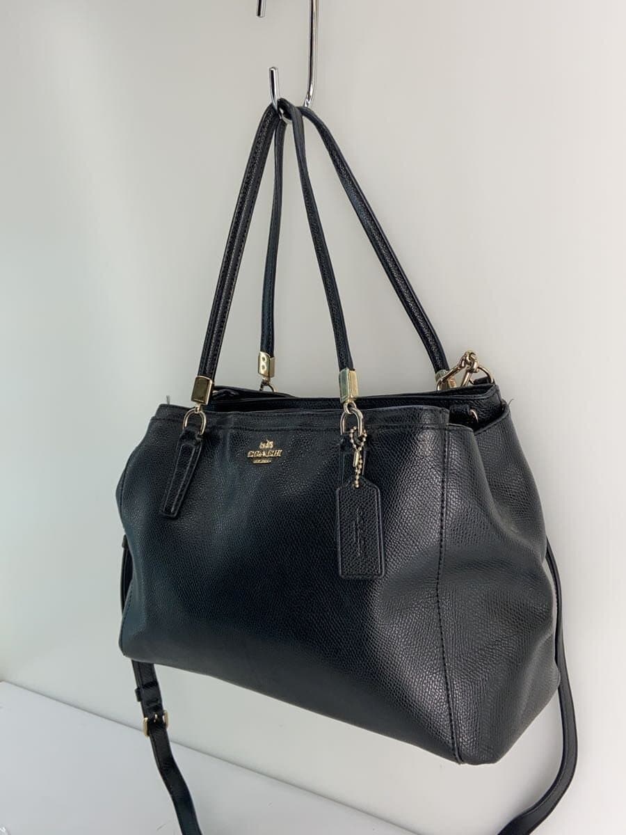 COACH Shoulder Bag BLK F34673 2