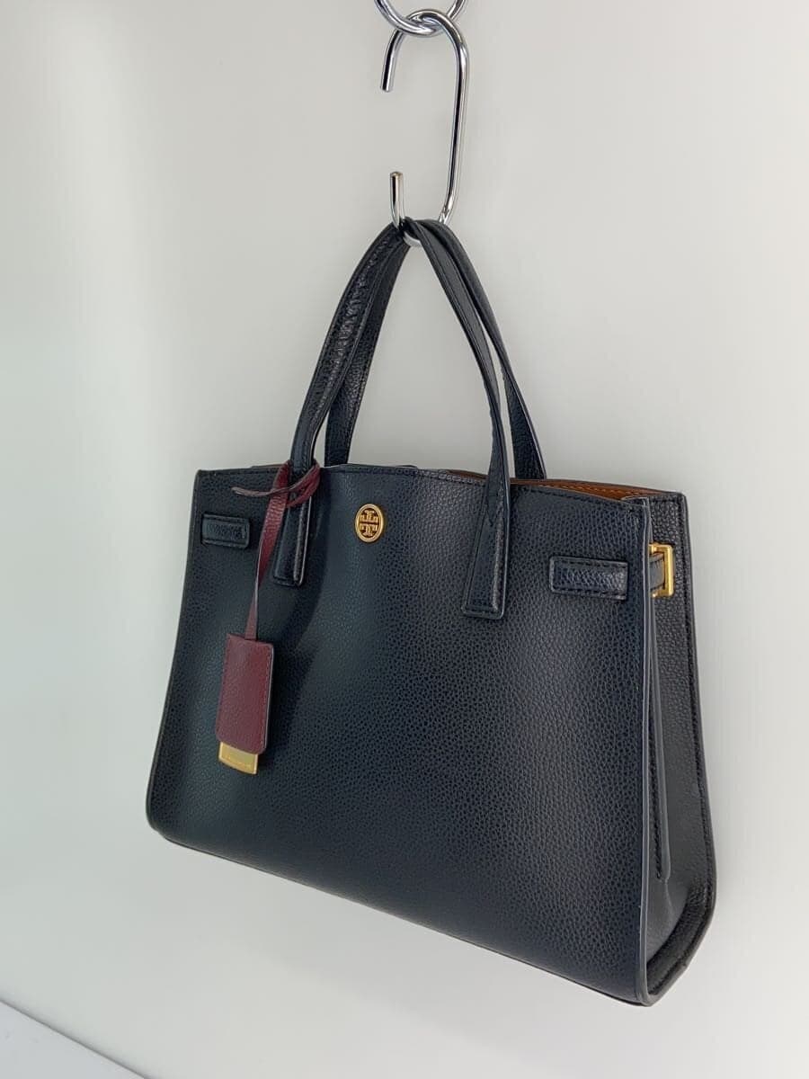 TORY BURCH Shoulder Bag Leather BLK 2