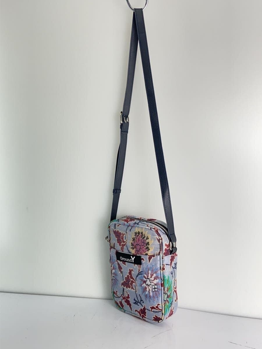 Ground Y Shoulder Bag BLU Floral 2