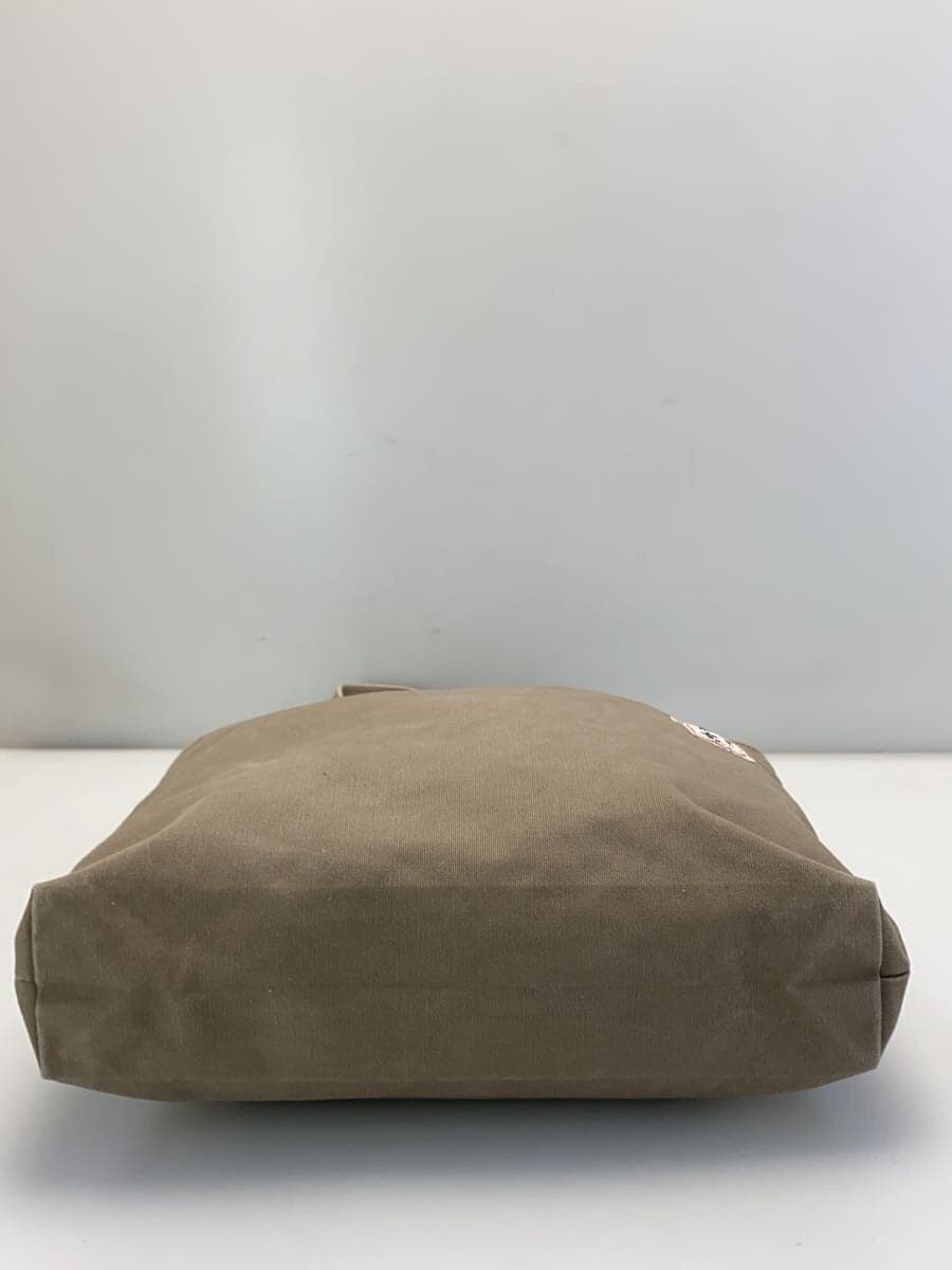 Ichizawa Hanpu Made Tote Bag Canvas BEG Solid 4