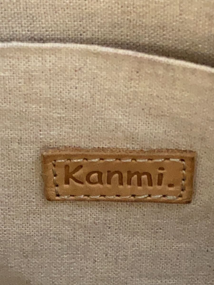 Kanmi. Shoulder Bag Leather ORN Solid Leather Deteriorated 5