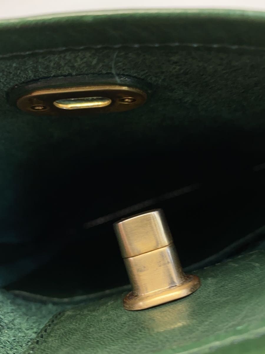 Hender Schemetwist buckle bag XS Shoulder Bag Cowhide li-rb-txs Deep Green 6