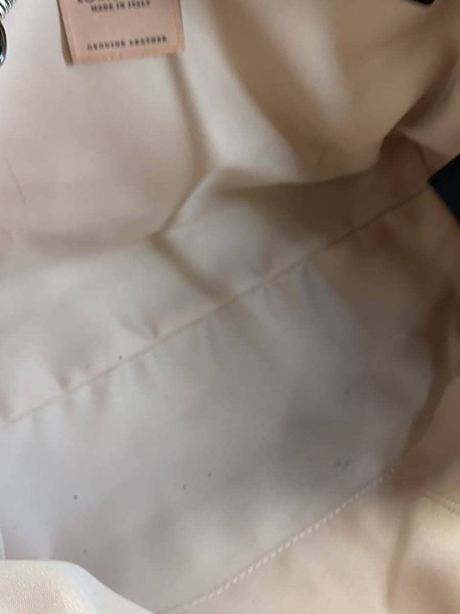 LORISTELLA Tote Bag Self-standing Shoulder Strap Missing Part 6