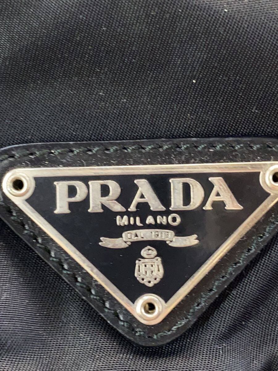 PRADA90s-00s Backpack Nylon V135 Drawstring Type Triangle Logo 5
