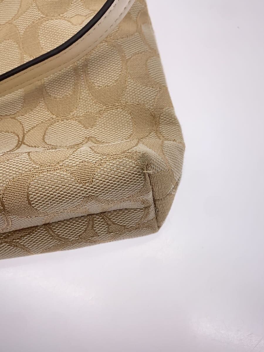 COACH Shoulder Bag_Signature Outline Signature Zip File Crossbody 7