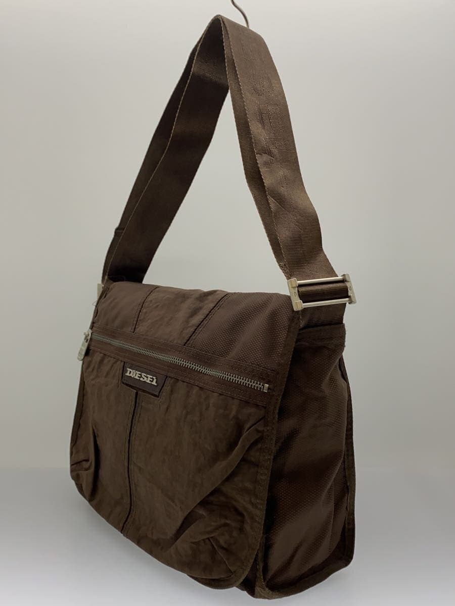 DIESEL 00s OLD DIESEL Y2K Messenger Shoulder Bag Nylon Metal Logo Archive 2