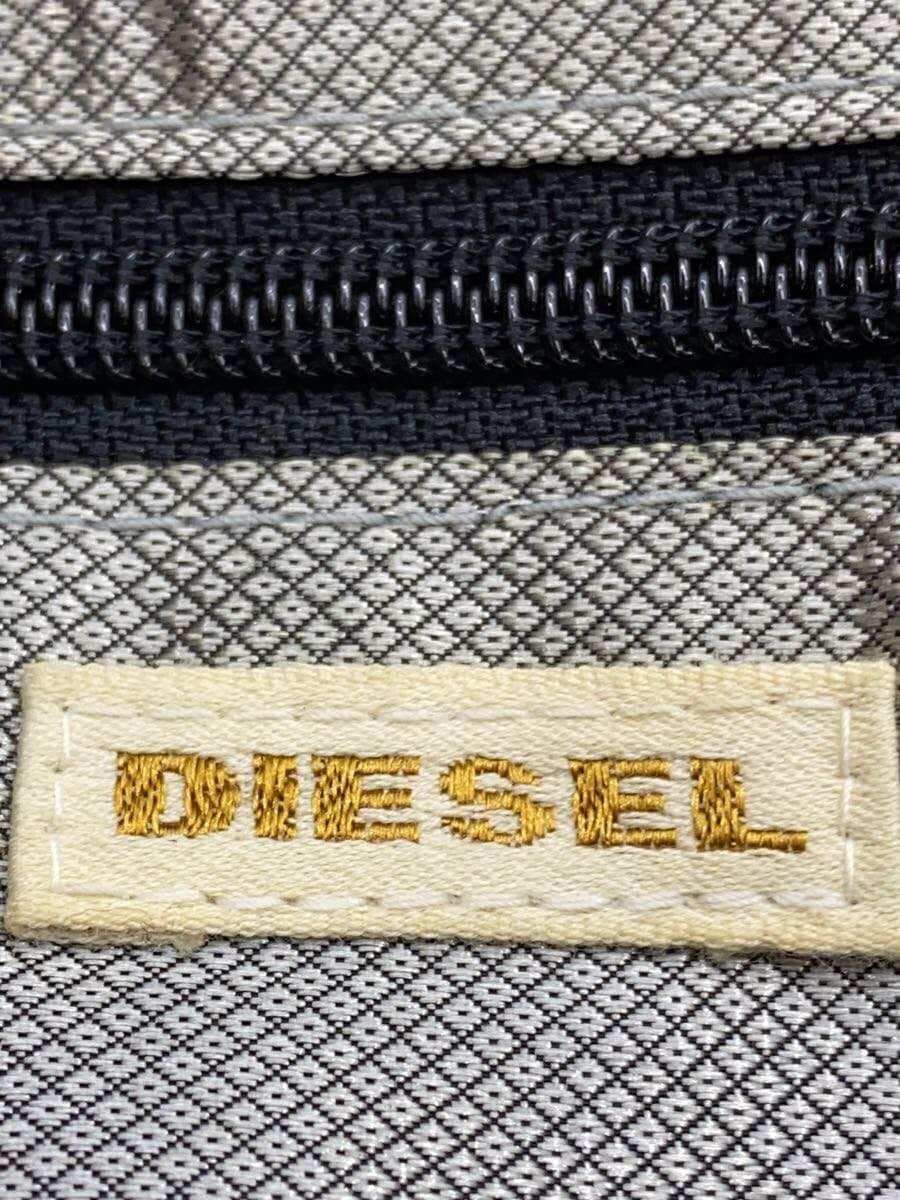 DIESEL 00s OLD DIESEL Y2K Messenger Shoulder Bag Nylon Metal Logo Archive 5