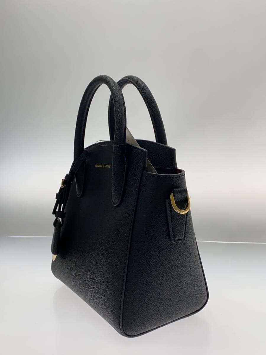 CHARLES&KEITH Double Handle Trapeze Shoulder Bag PVC 30271265 23L7 W 2