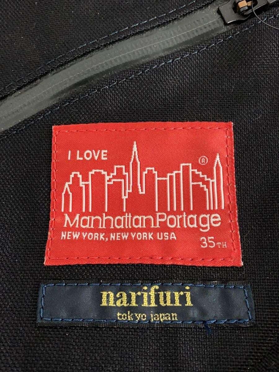 narifuri x Manhattan Portage x Manhattan Portage Messenger Bag Black N17 373922 5