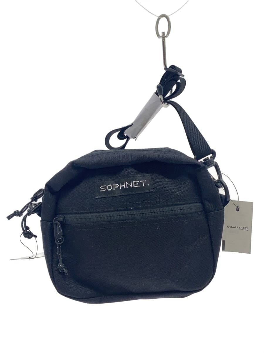 SOPHNET. Shoulder Bag Nylon BLK Solid
