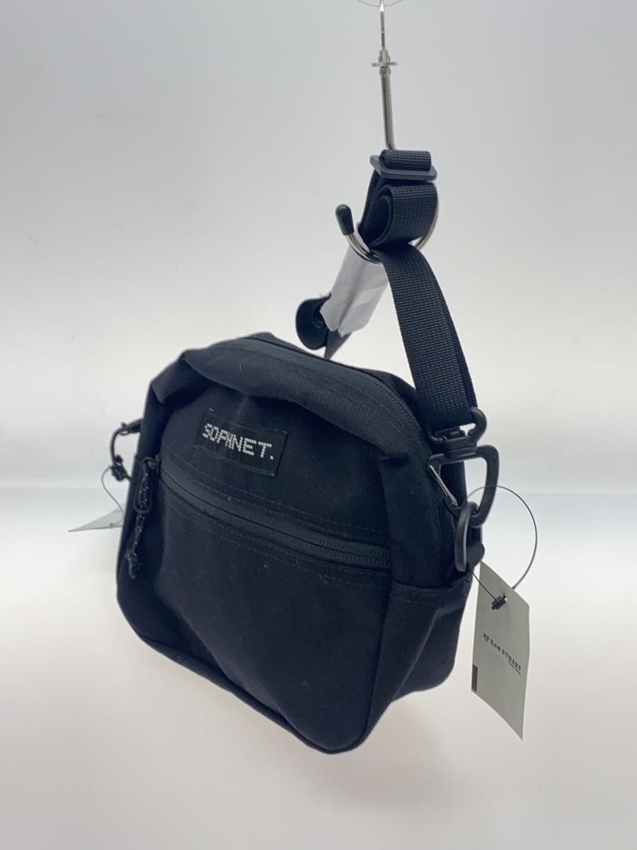 SOPHNET. Shoulder Bag Nylon BLK Solid 2