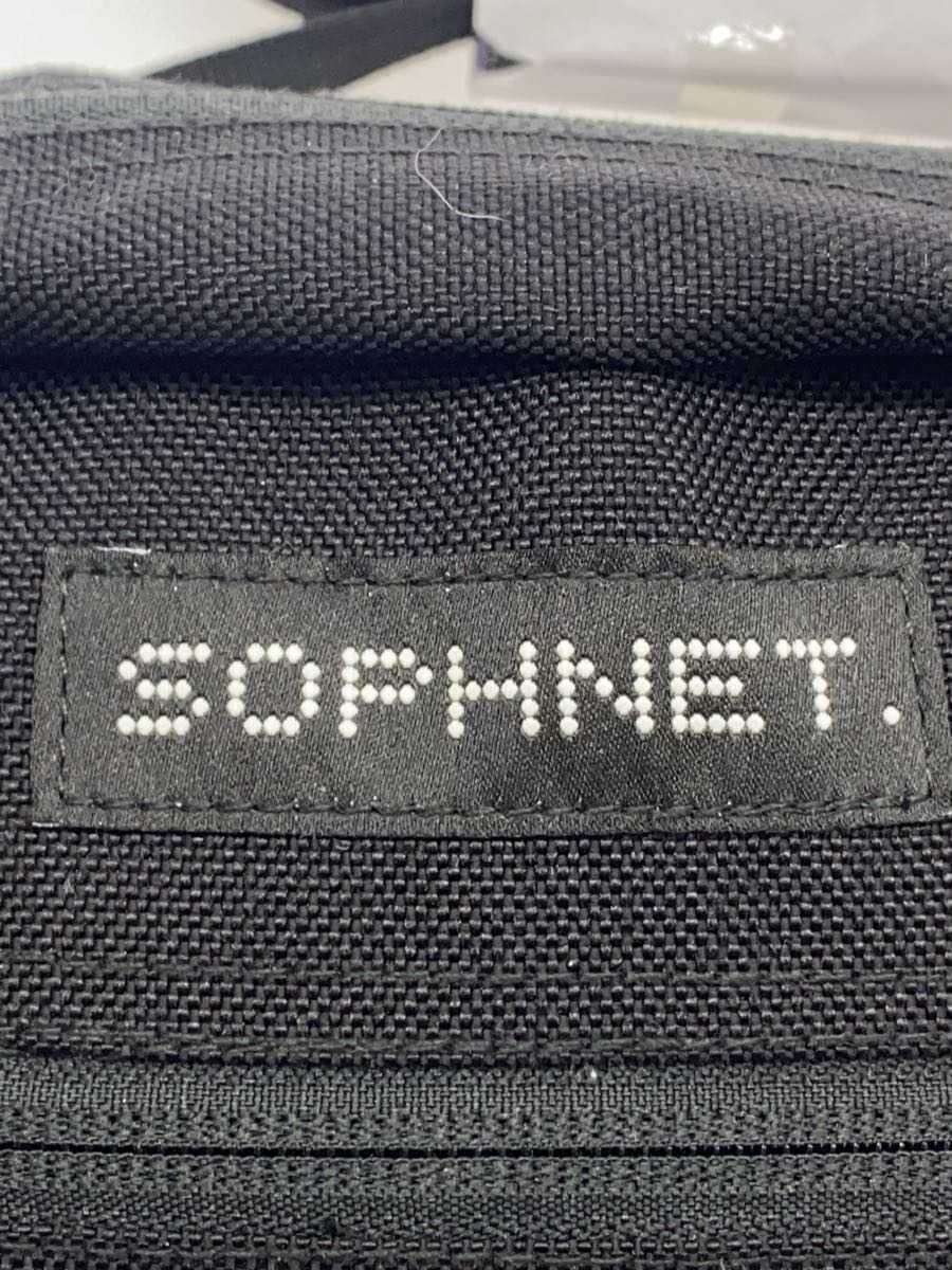 SOPHNET. Shoulder Bag Nylon BLK Solid 5