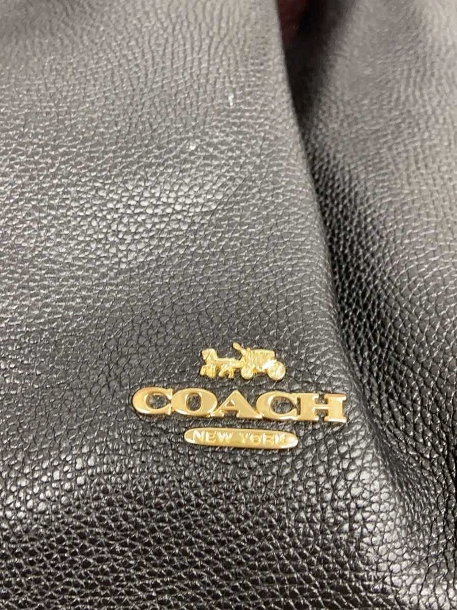 COACH Shoulder Bag_Hadley _Hobo _All Leather Leather BLK 5