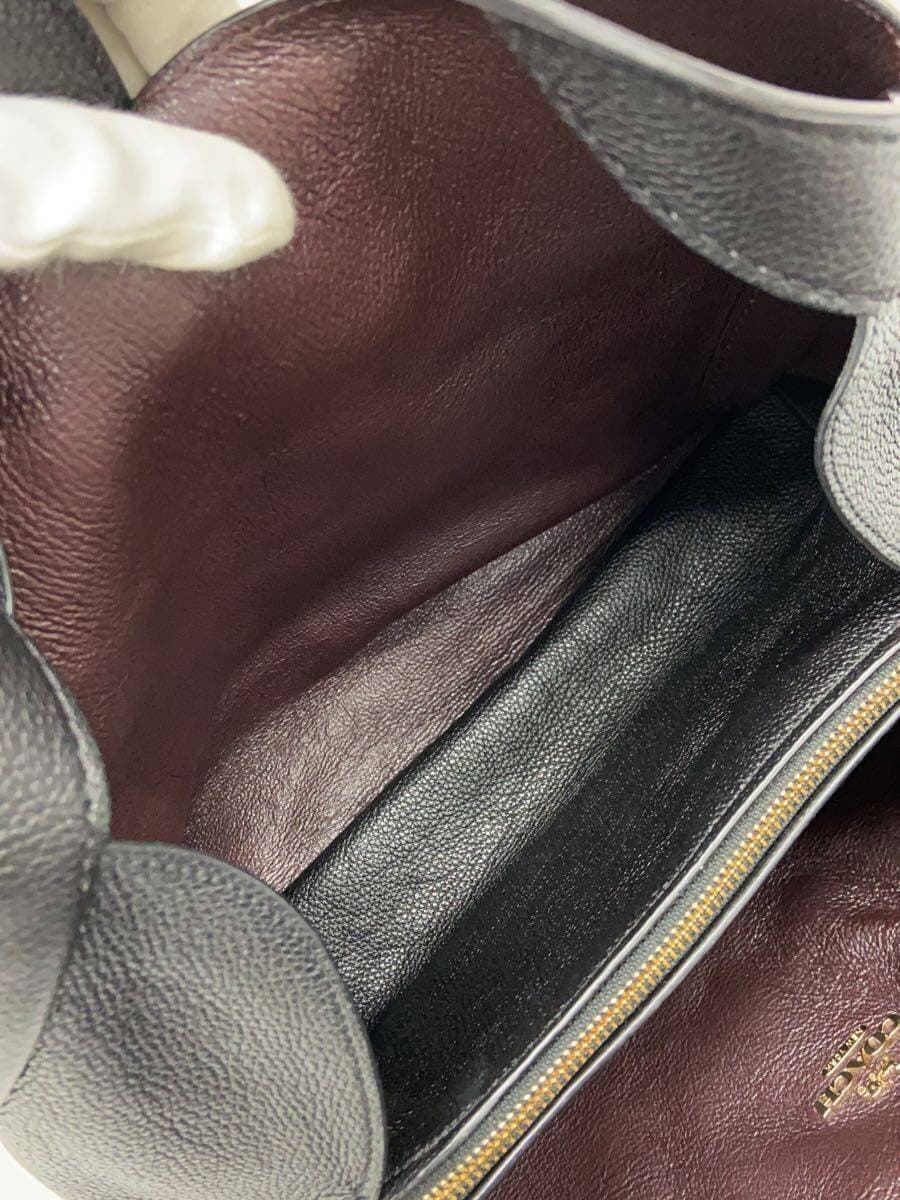 COACH Shoulder Bag_Hadley _Hobo _All Leather Leather BLK 6