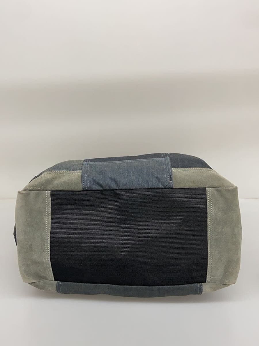 DIESEL Boston Bag Denim GRY Solid 4