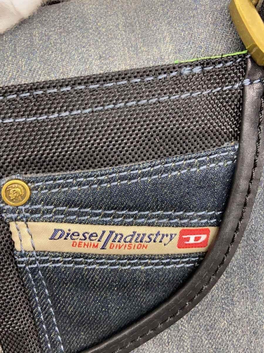 Diesel Fashion Boston Bag Denim GRY Solid 5