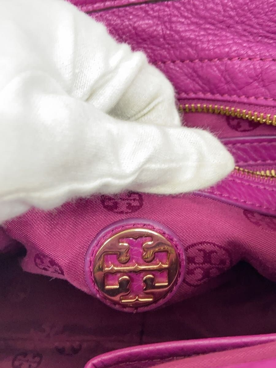 TORY BURCH Shoulder Bag Leather PUP Solid HTW038 5