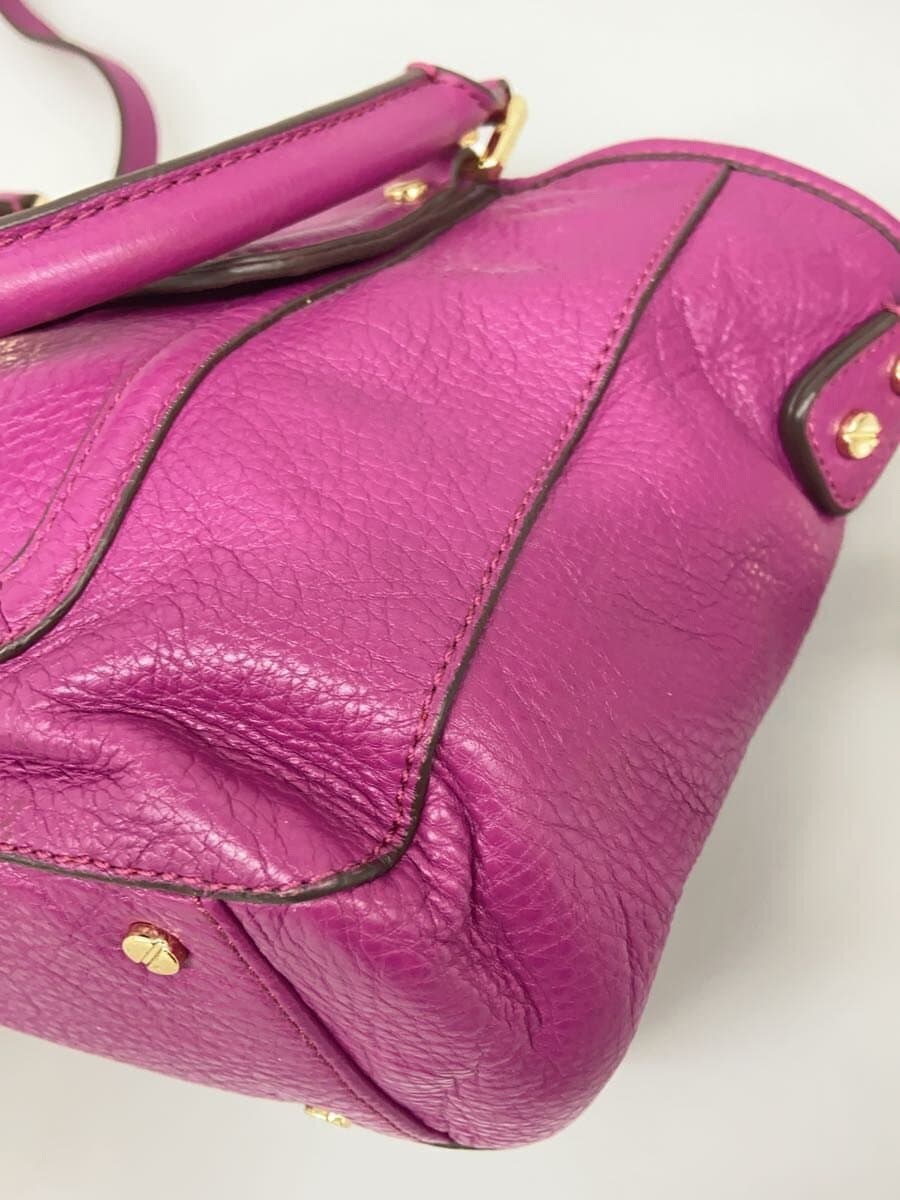 TORY BURCH Shoulder Bag Leather PUP Solid HTW038 8