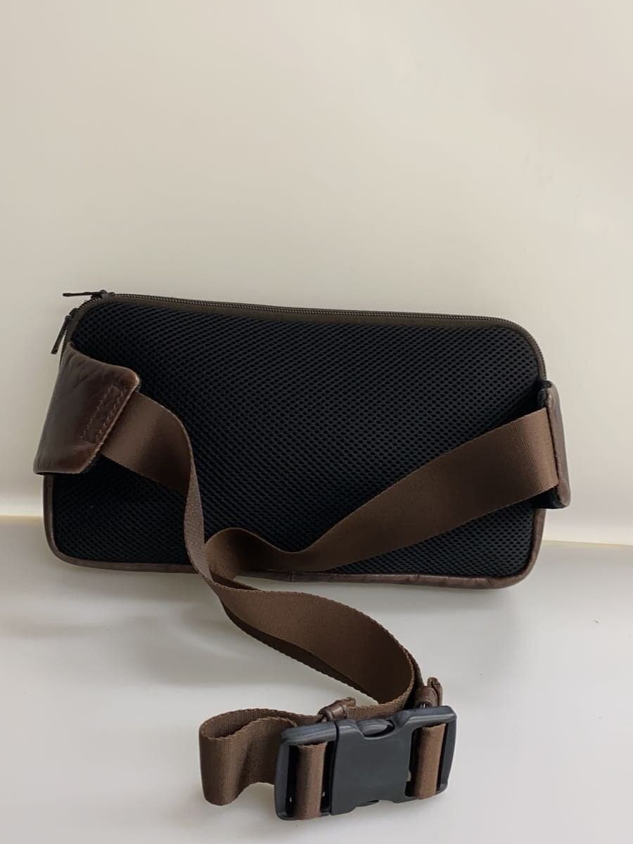 PORTER Waist Bag Leather BRW Solid 3