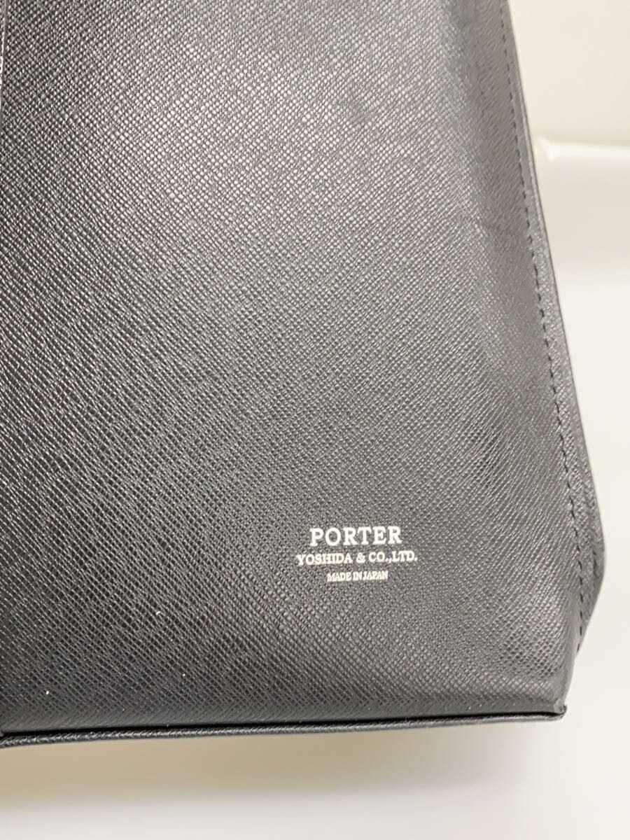 PORTER Briefcase Leather Black Solid 382-04331 5