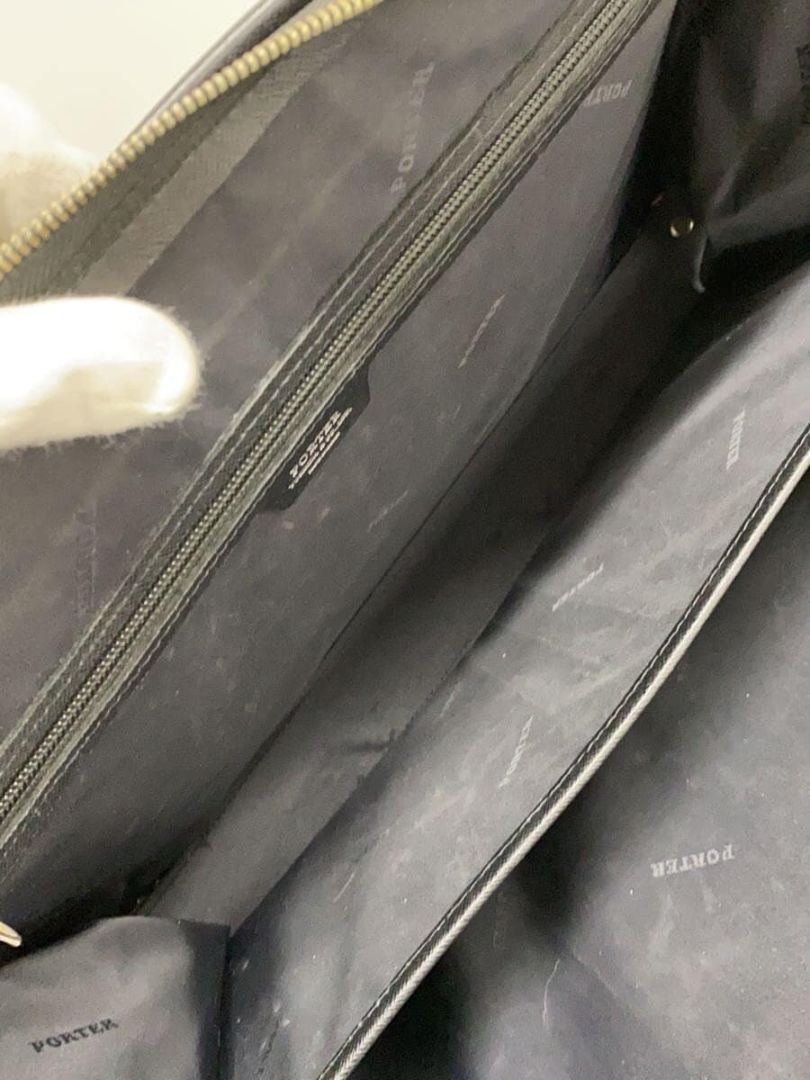 PORTER Briefcase Leather Black Solid 382-04331 6