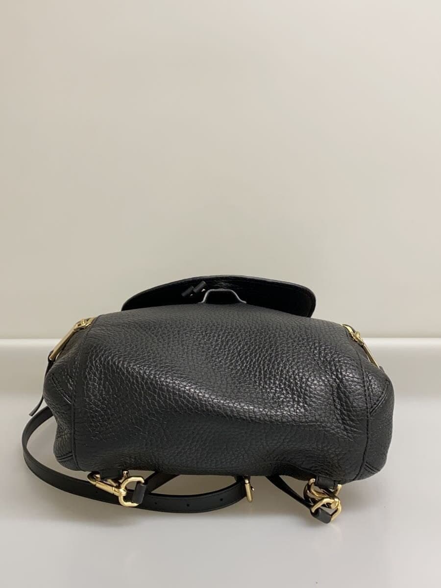 MICHAEL KORS Backpack Leather Black Solid AV-1807 4