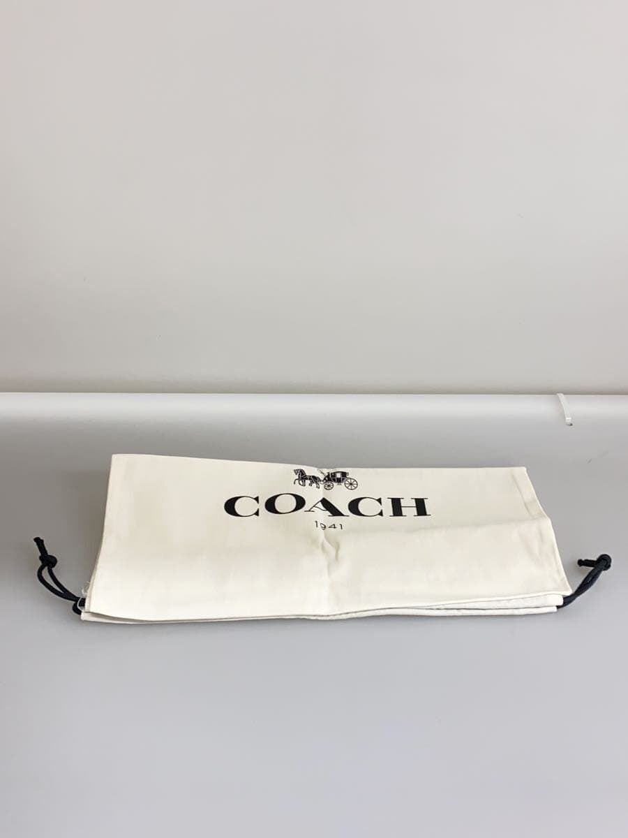 COACH Shoulder Bag Leather Red Solid Color SD-20115 7