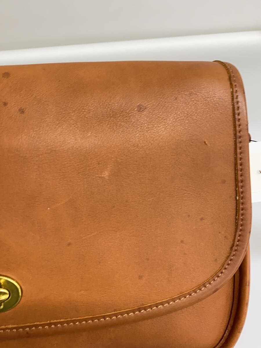 COACH Tote Bag Cowhide BRW Solid Color 9790 7