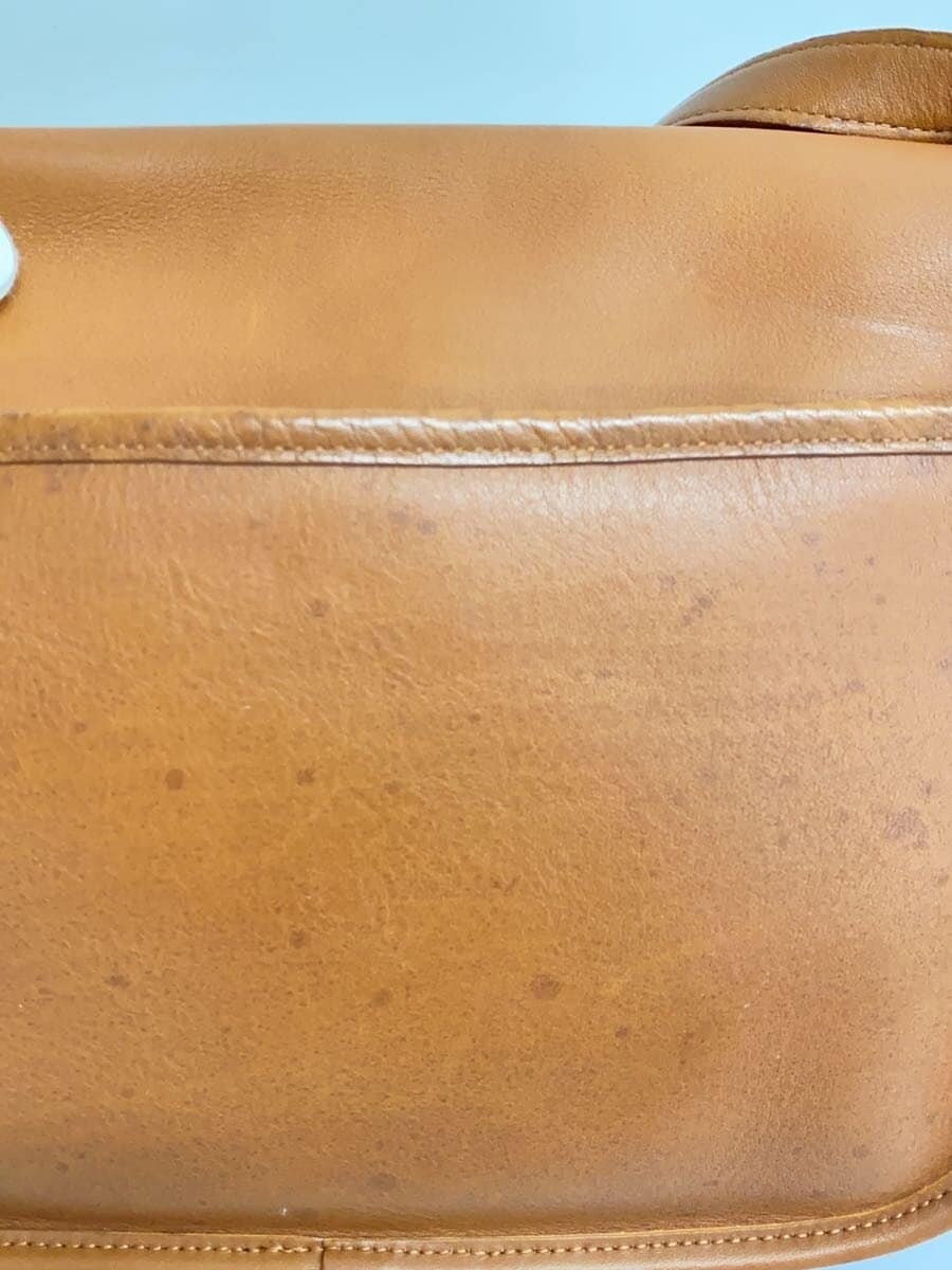 COACH Tote Bag Cowhide BRW Solid Color 9790 8