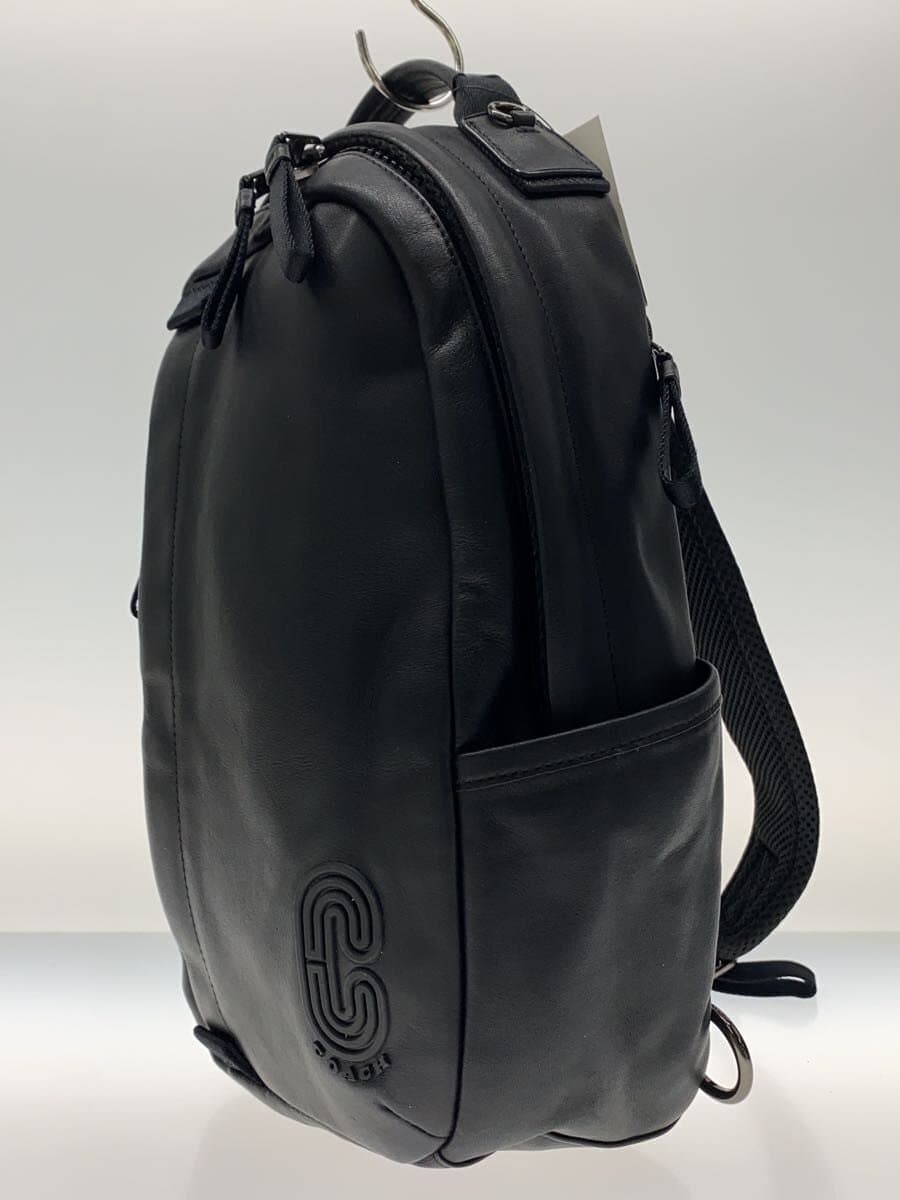 COACH Bag Leather Black 89908 2