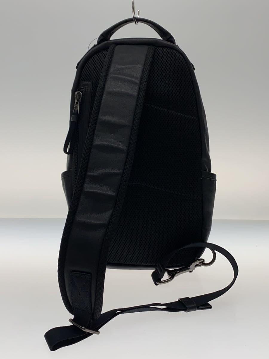 COACH Bag Leather Black 89908 3