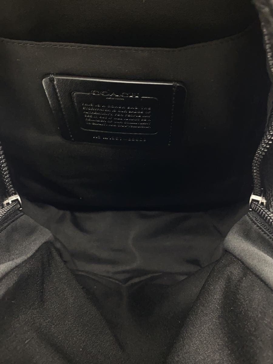 COACH Bag Leather Black 89908 6