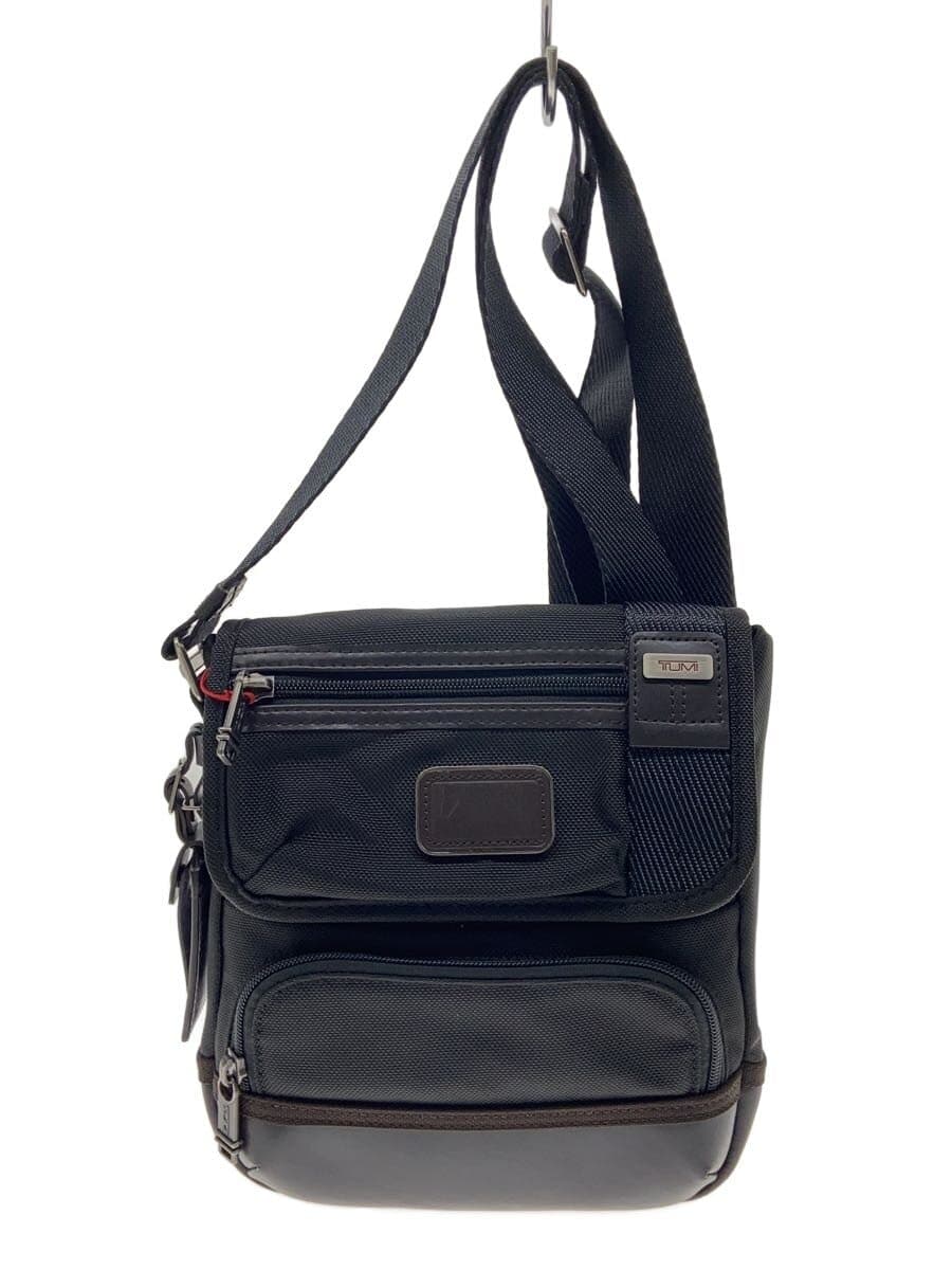 TUMI shoulder bag nylon BLK plain 02223306HKO