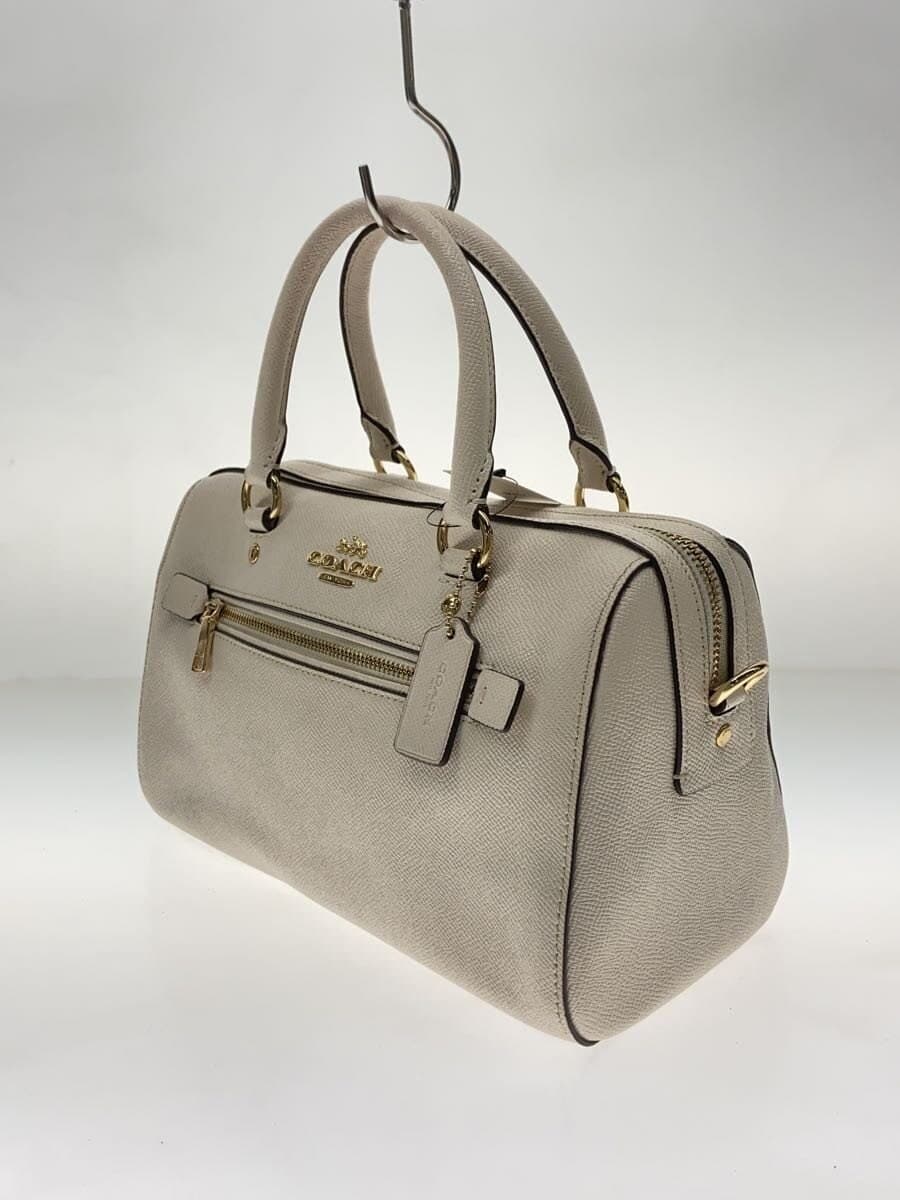 COACH handbag PVC WHT plain F79946 2