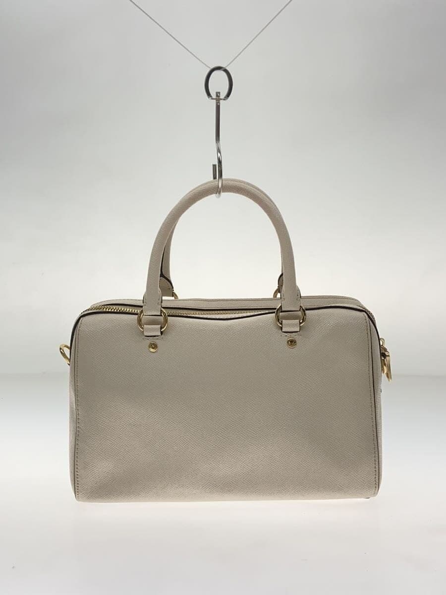 COACH handbag PVC WHT plain F79946 3