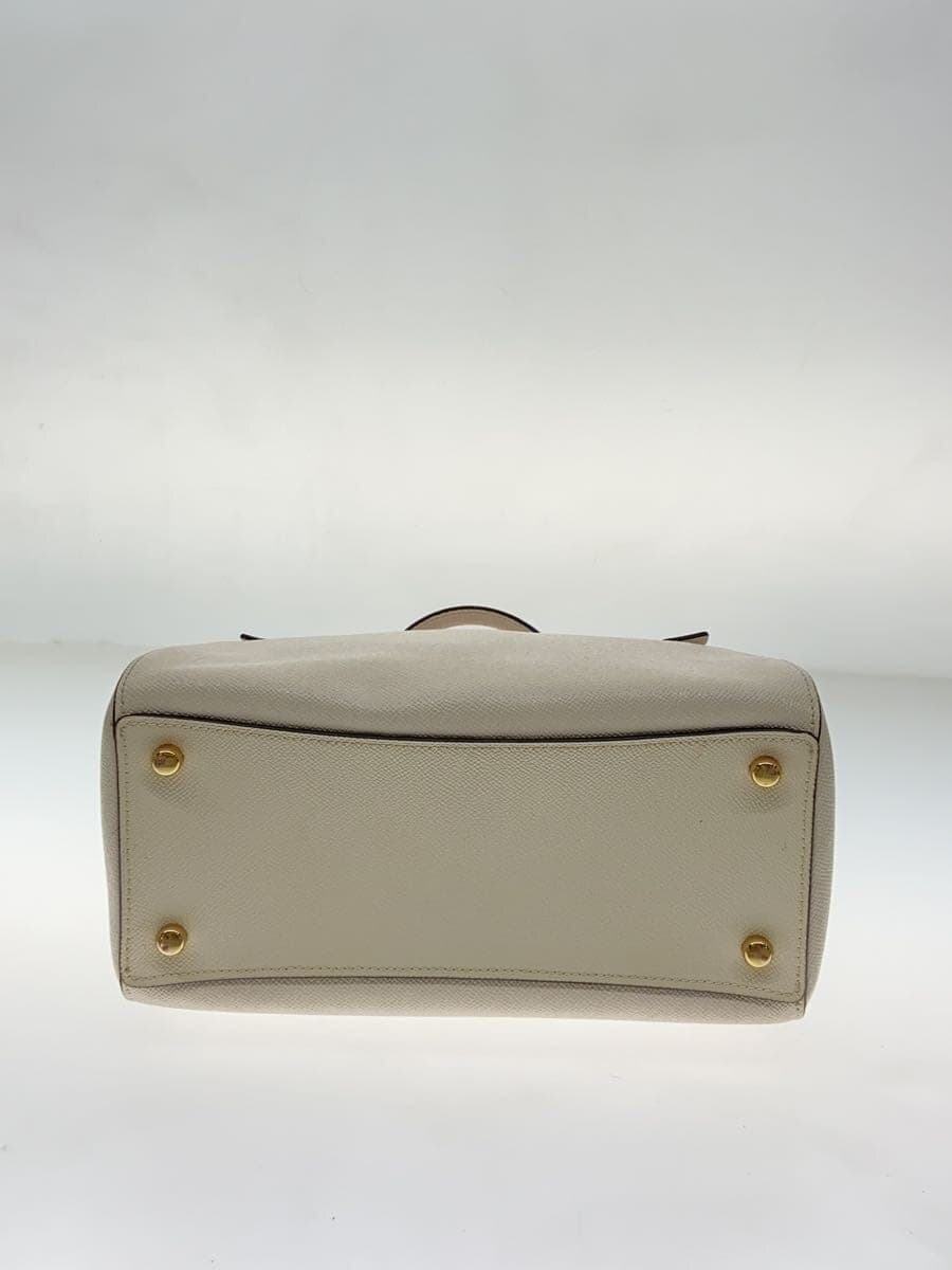 COACH handbag PVC WHT plain F79946 4