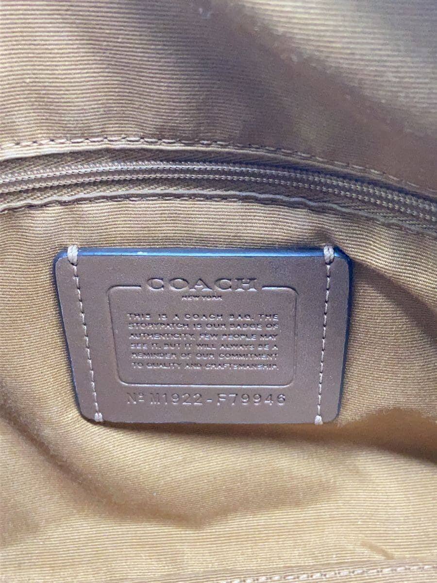 COACH handbag PVC WHT plain F79946 5