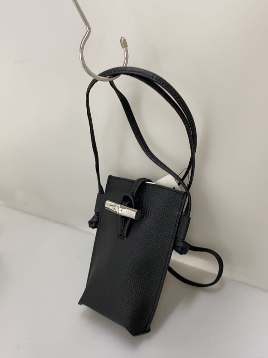 LONGCHAMP shoulder bag leather black 34180 HFP 001 2
