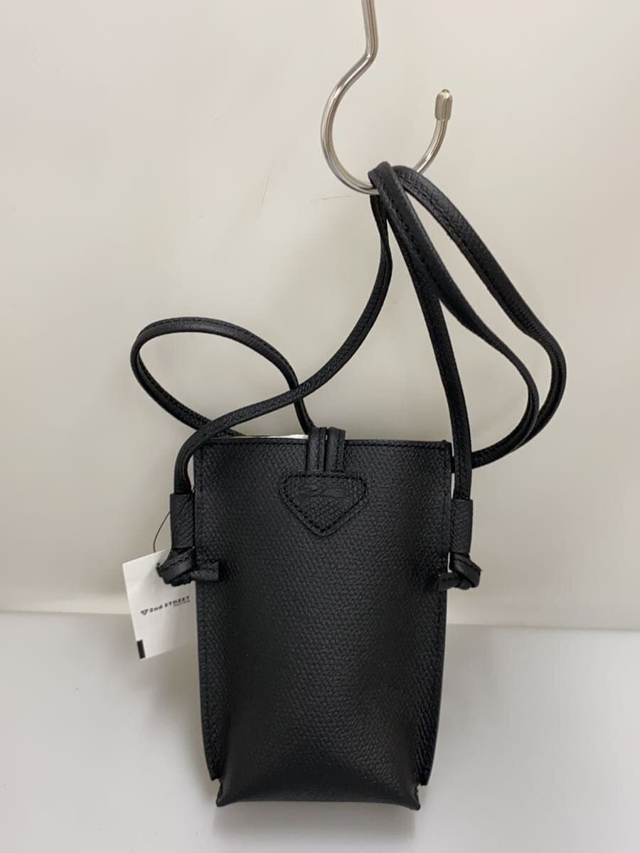 LONGCHAMP shoulder bag leather black 34180 HFP 001 3