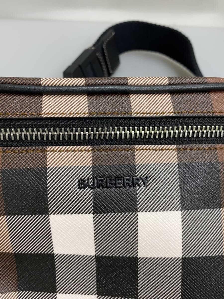 BURBERRY Shoulder Bag PVC BRW Check 8036559 5