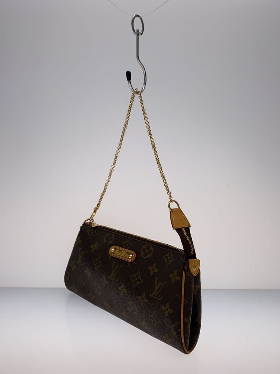 LOUIS VUITTON Eva Monogram Canvas PVC BRW All Over Pattern 2