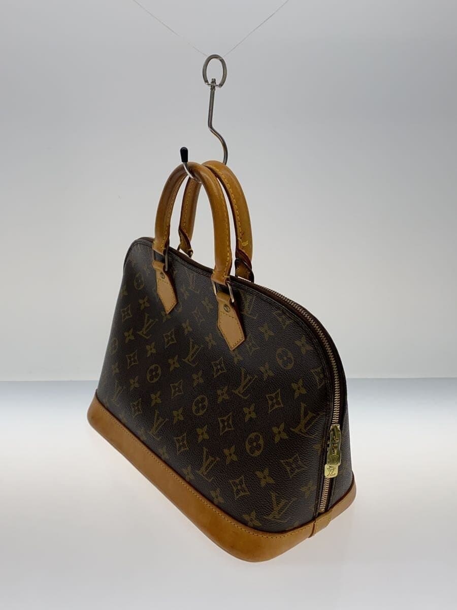 LOUIS VUITTON 1) Alma Monogram Canvas PVC BRW M51130 2