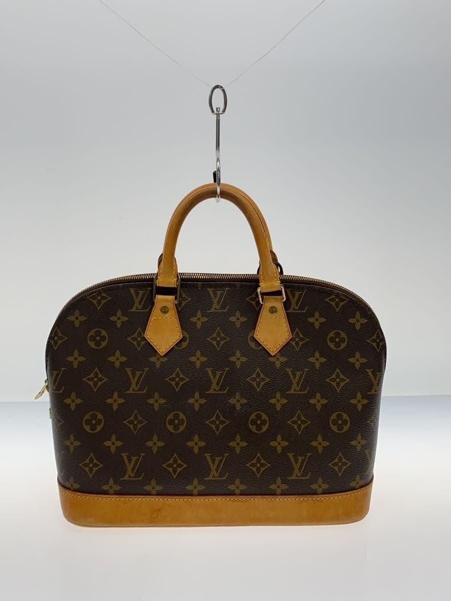 LOUIS VUITTON 1) Alma Monogram Canvas PVC BRW M51130 3